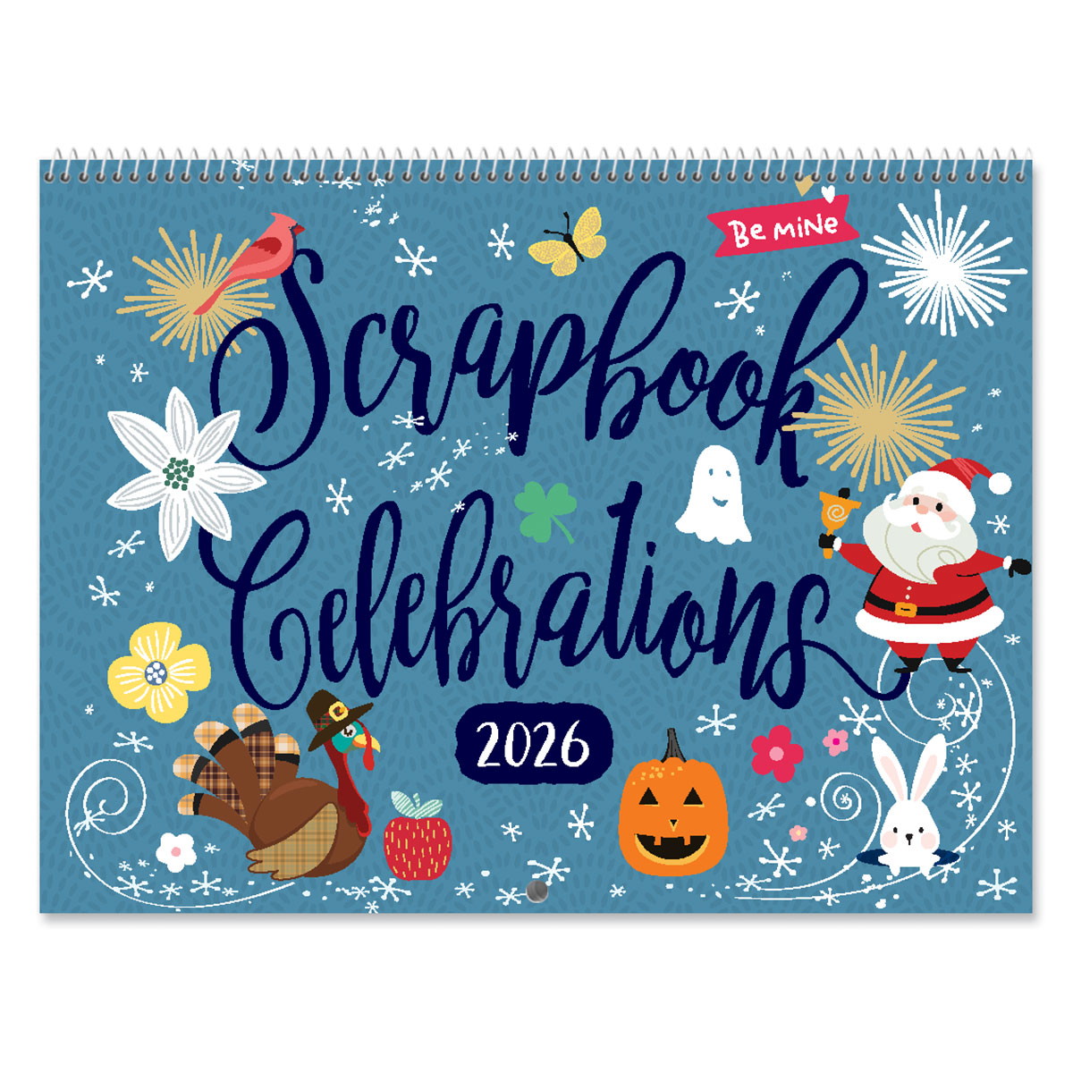2026 Celebrations Scrapbooking Wall Calendar Current Catalog