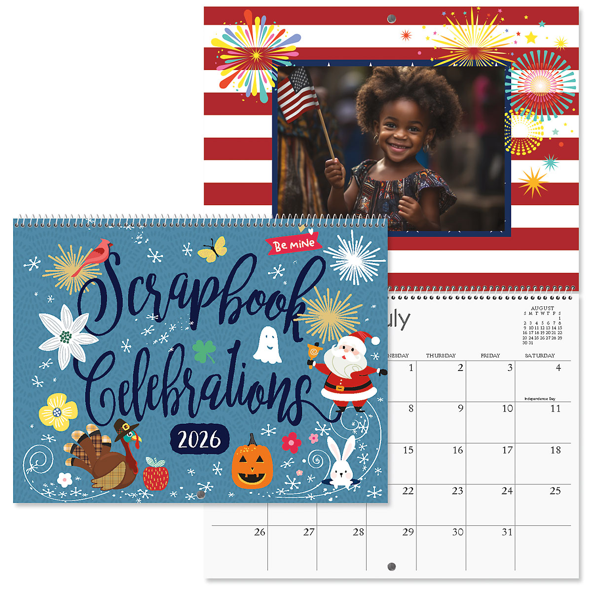 2026 Celebrations Scrapbooking Wall Calendar Current Catalog