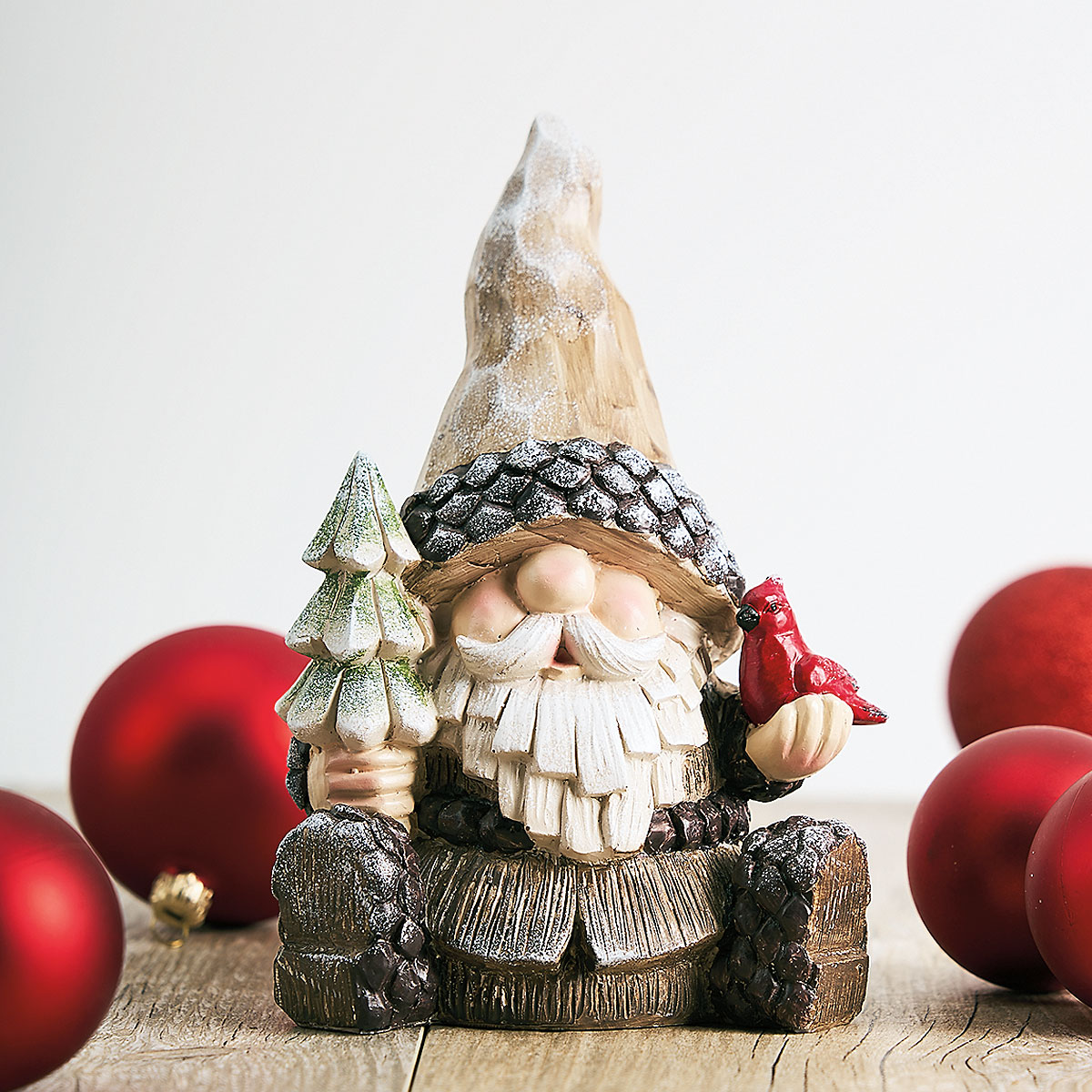 Gnome with Cardinal | Current Catalog