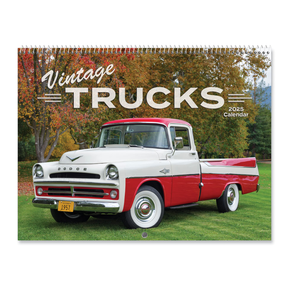 2025 Vintage Trucks Wall Calendar | Current Catalog