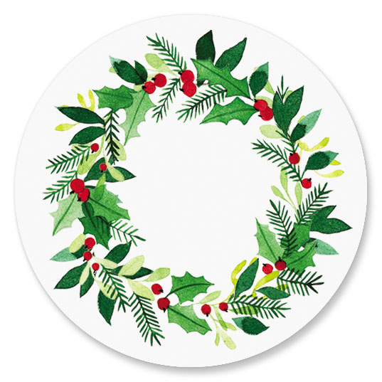 Joy Wreath Seals | Current Catalog