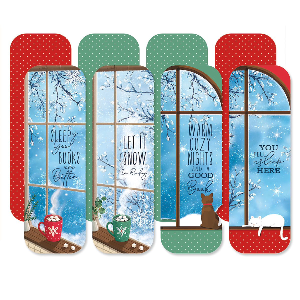 Winter Sentiments Diecut Bookmarks Current Catalog