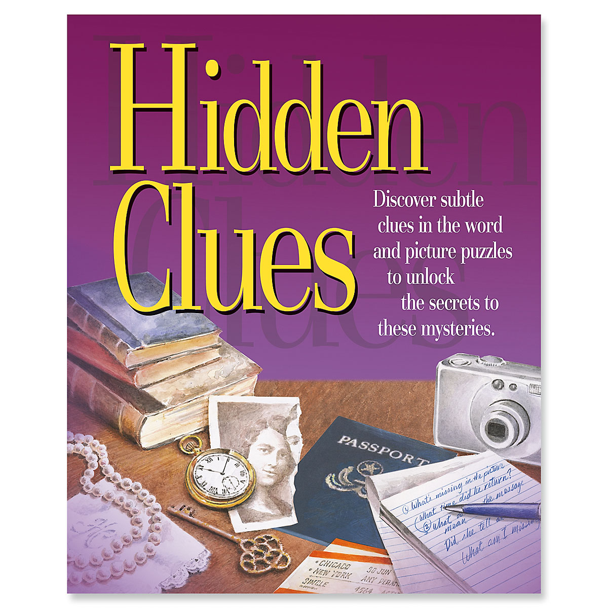 Hidden Clues Activity Book Current Catalog(00)