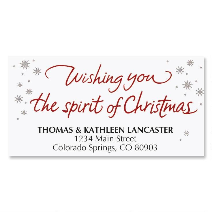 christmas wish address labels current catalog