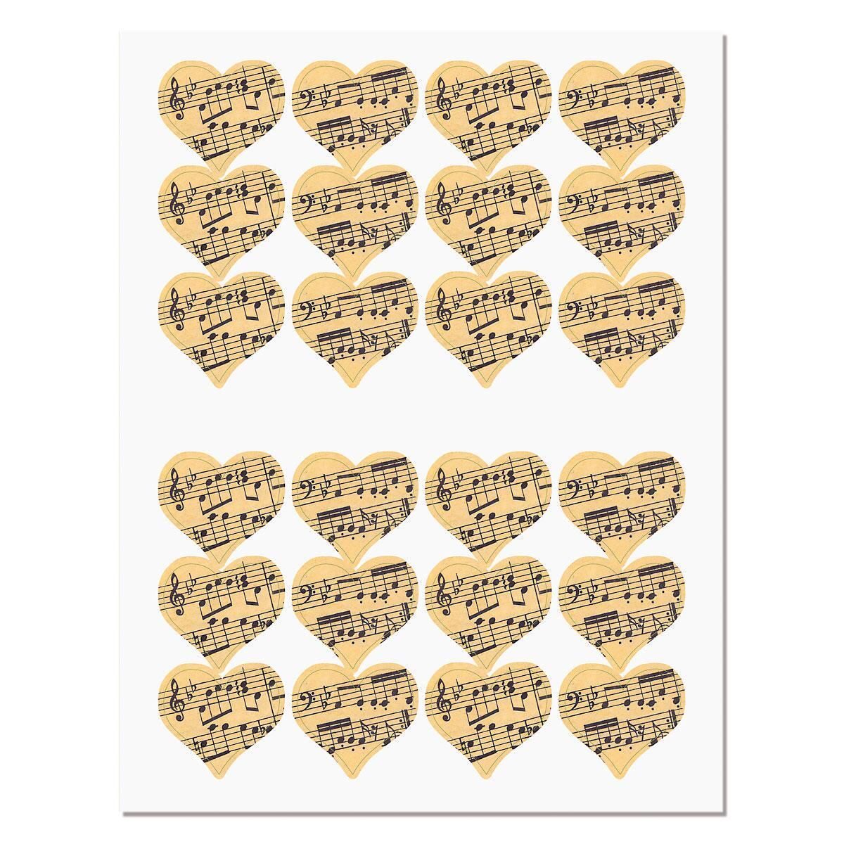 sticker sheet envelope Seals Current Music  Envelope Sticker  Catalog Sheet