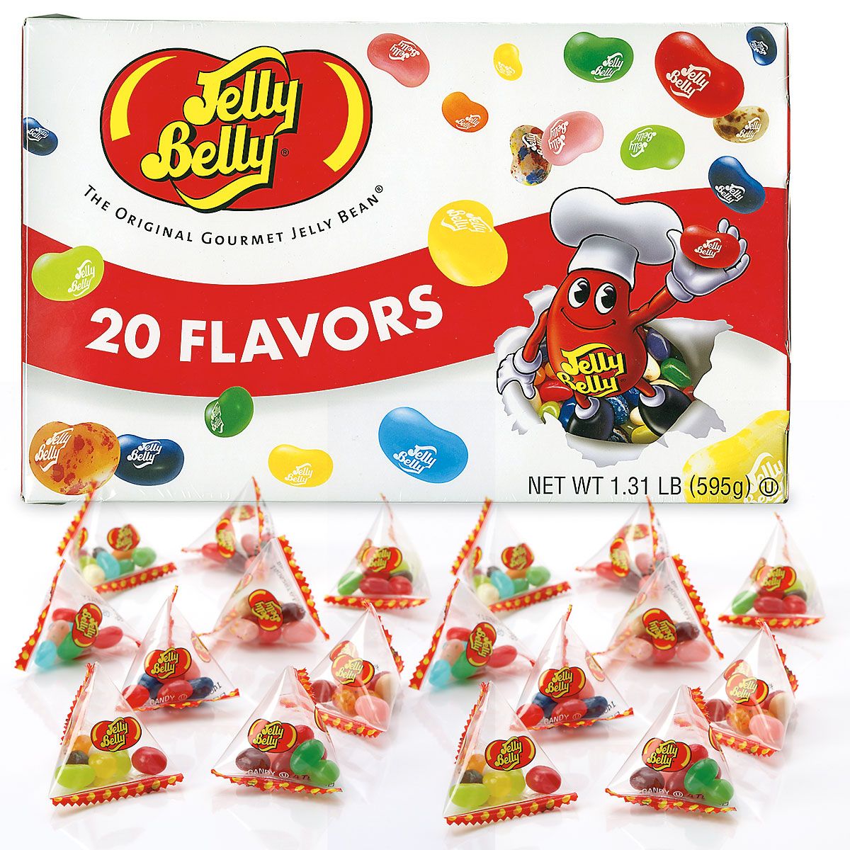 Individual Jelly Belly Pyramid Bags Current Catalog