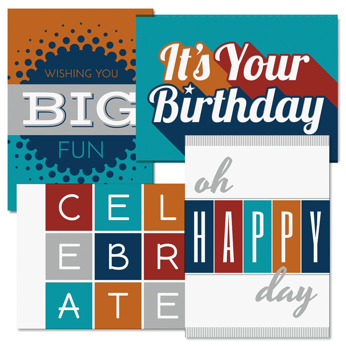 Modern Masculine Birthday Cards | Current Catalog