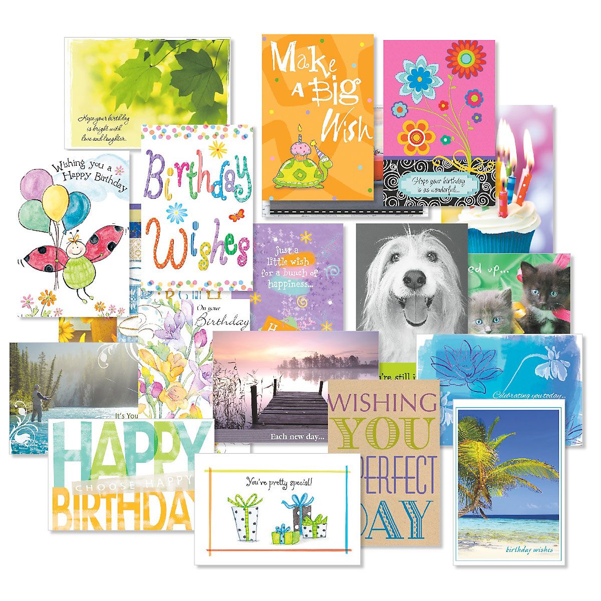 Mega Birthday Greeting Cards Value Pack | Current Catalog