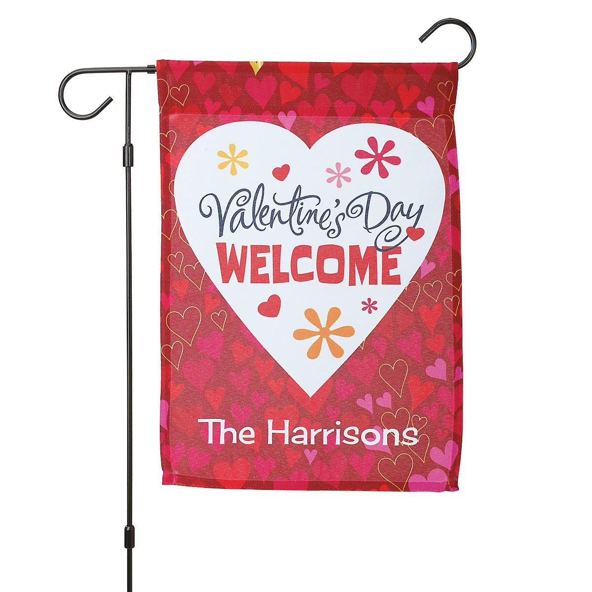 Valentine's Day Personalized Garden Flag | Current Catalog