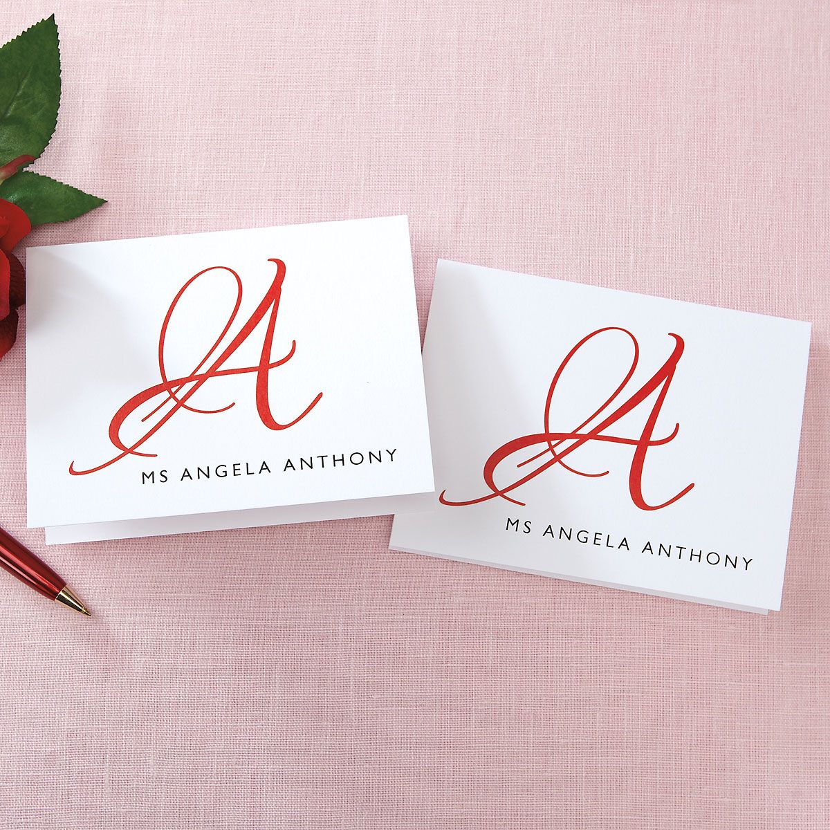 Initial Personalized Note Cards Current Catalog