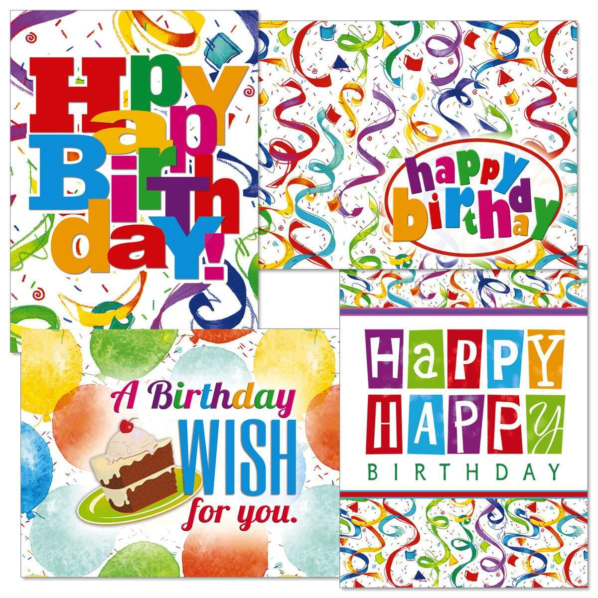 confetti pop birthday card