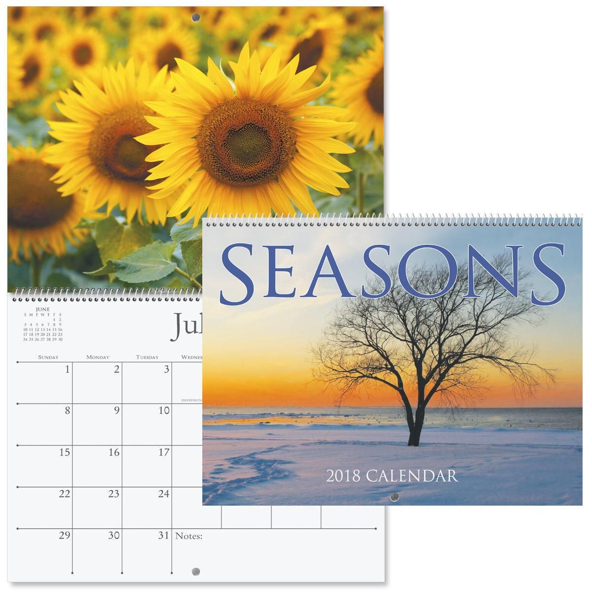 seasons calendar