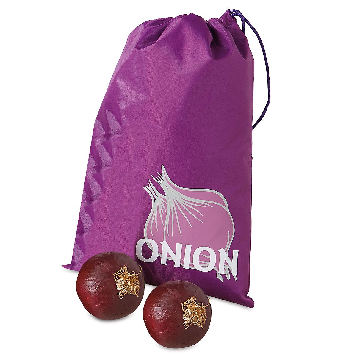 empty onion bags