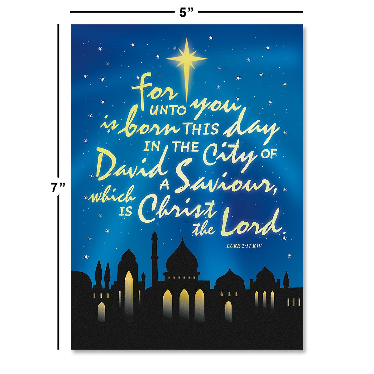 Bethlehem Religious Christmas Cards | Current Catalog