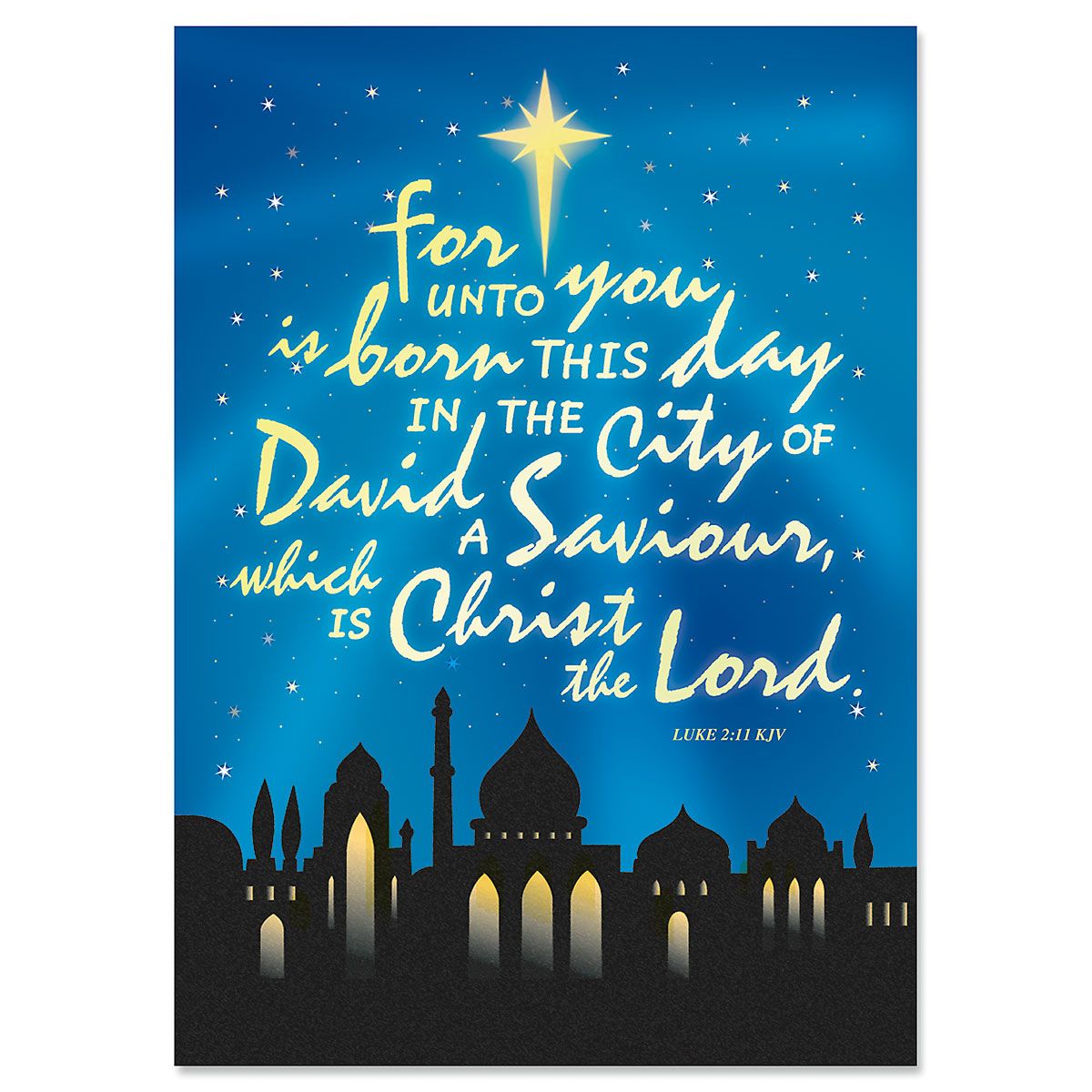 Bethlehem Religious Christmas Cards | Current Catalog