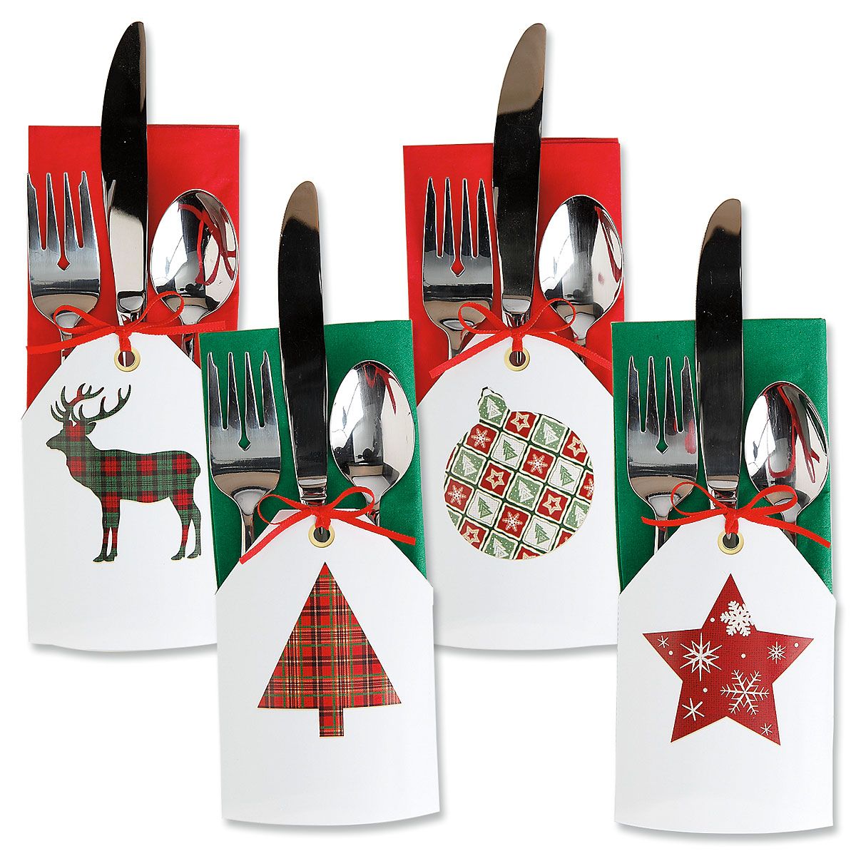 Christmas Tags Flatware Holders Current Catalog
