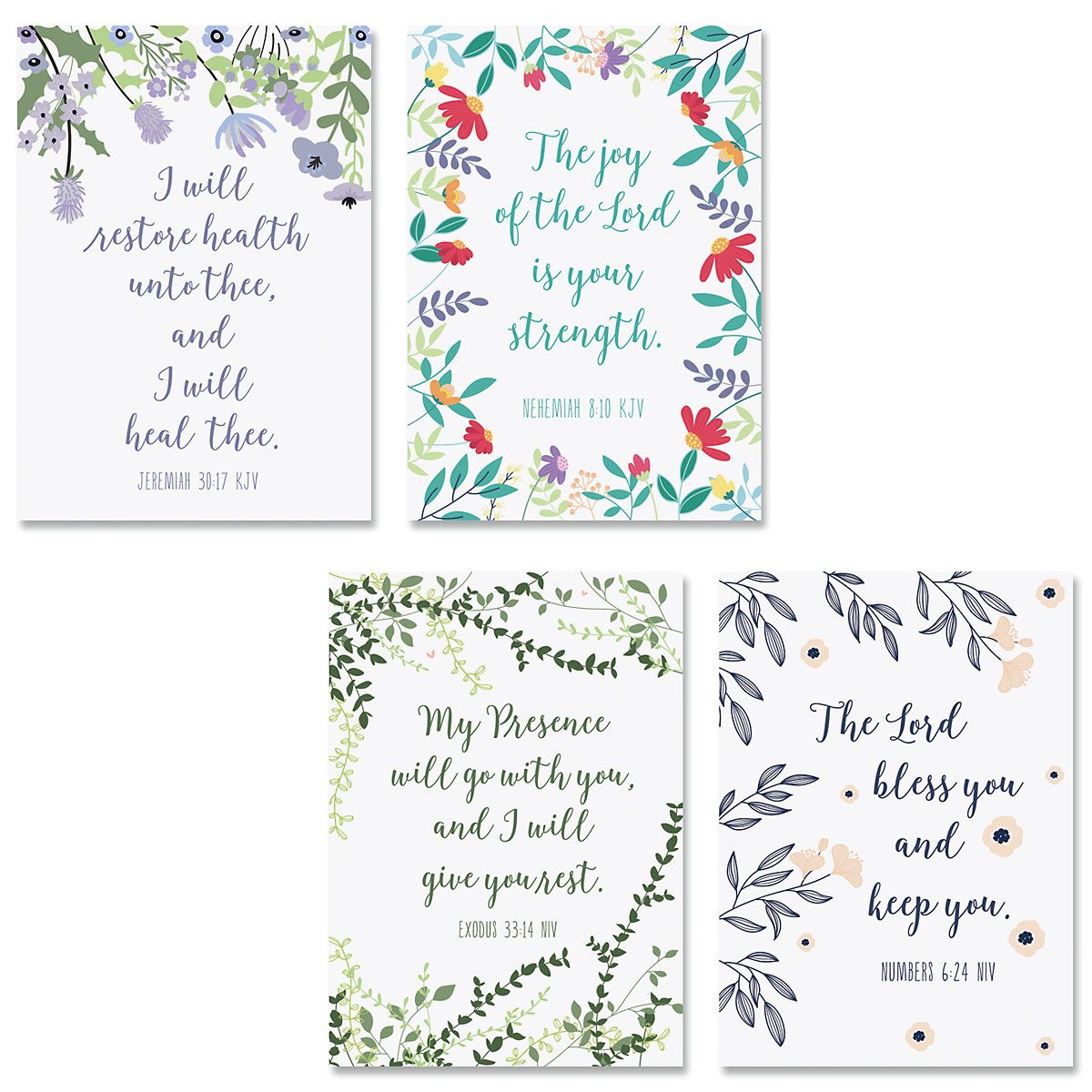 Get Well Scripture Cards and Seals | Current Catalog