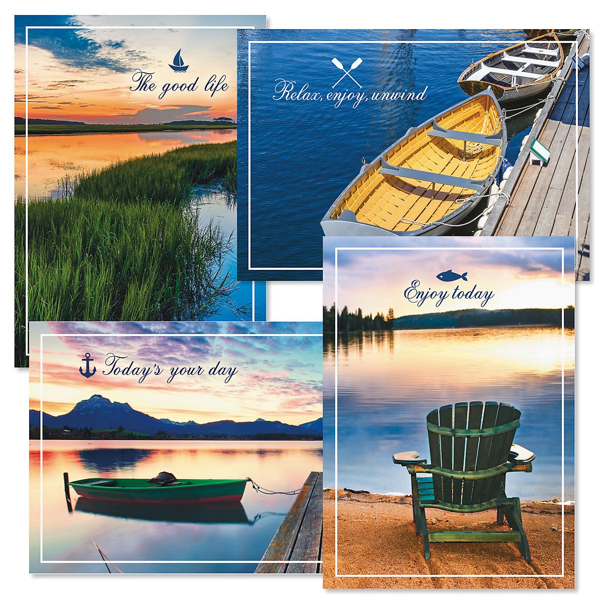 Dockside Birthday Cards