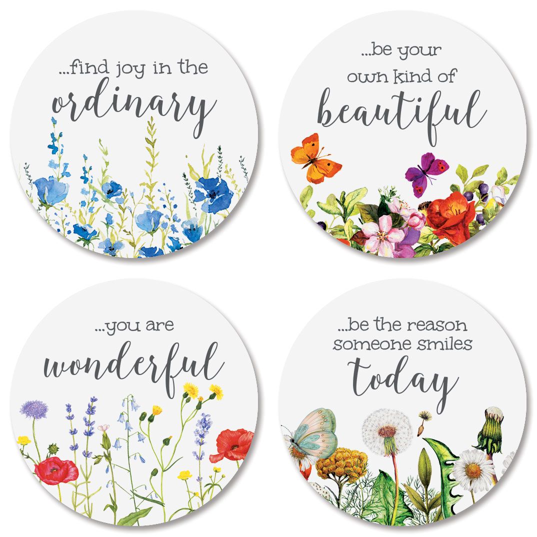 Wild Flower Envelope Seals (4 Designs)