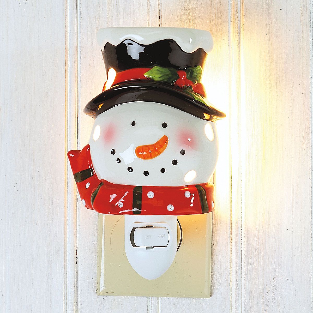 snowman night light