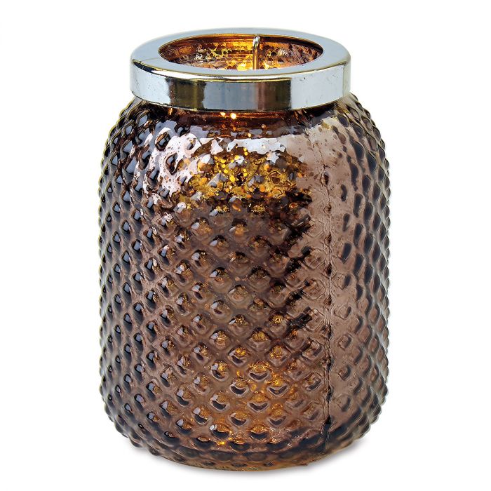 Bronze Metallic Votive Holder by Current Catalog