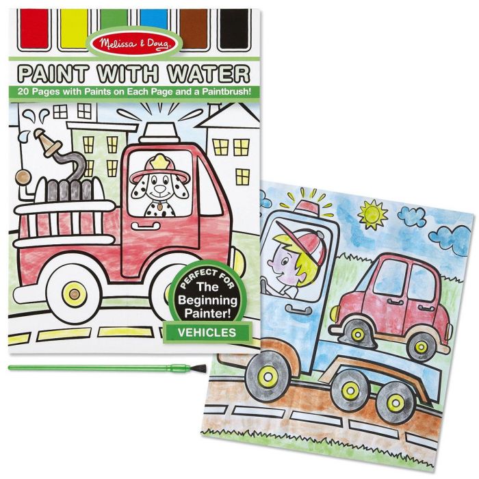 melissa and doug water paint books