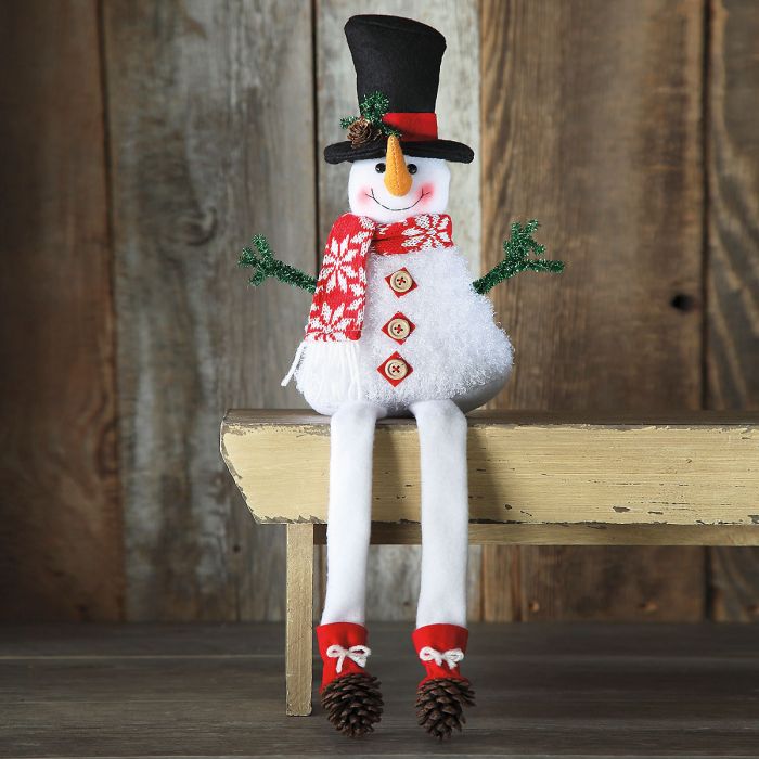 Sitting Snowman | Current Catalog