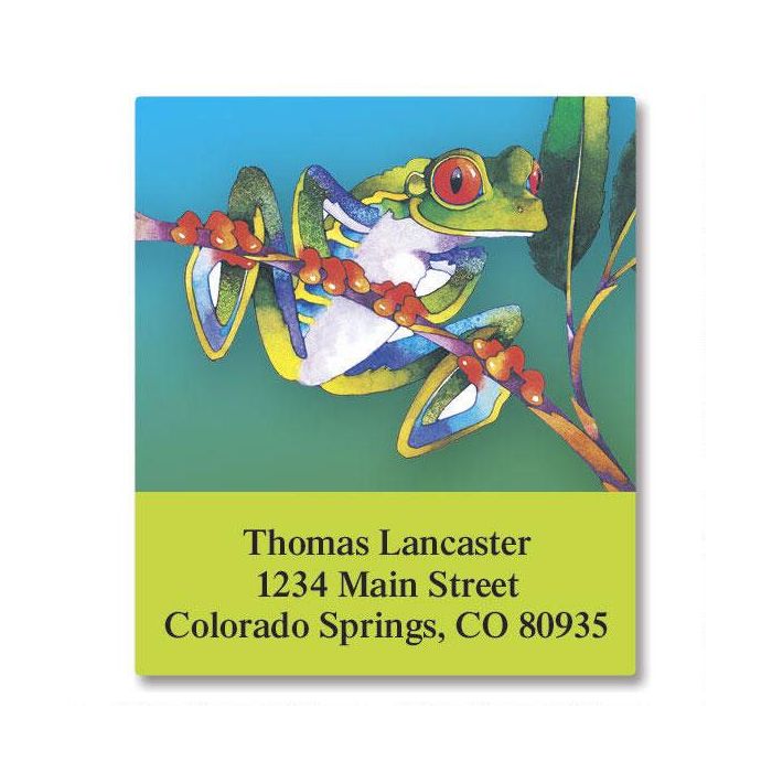 Frog Address Labels Current Catalog