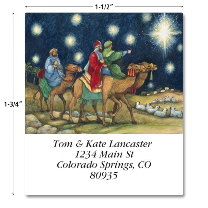 Nativity Scene Address Labels Current Catalog