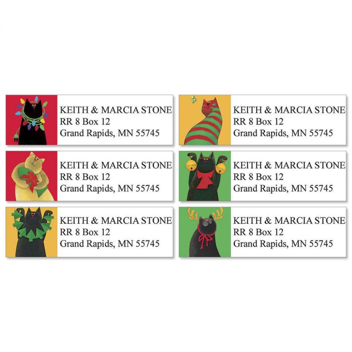 Meowy Christmas Classic Label Current Catalog