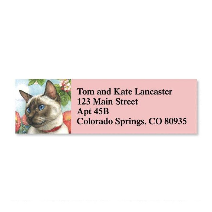 Feline Artistry Address Labels Current Catalog