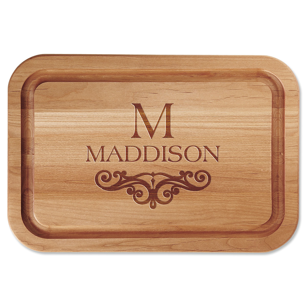 Last Name Cutting / Charcuterie Cutting Board with Handle – Signs by Caitlin