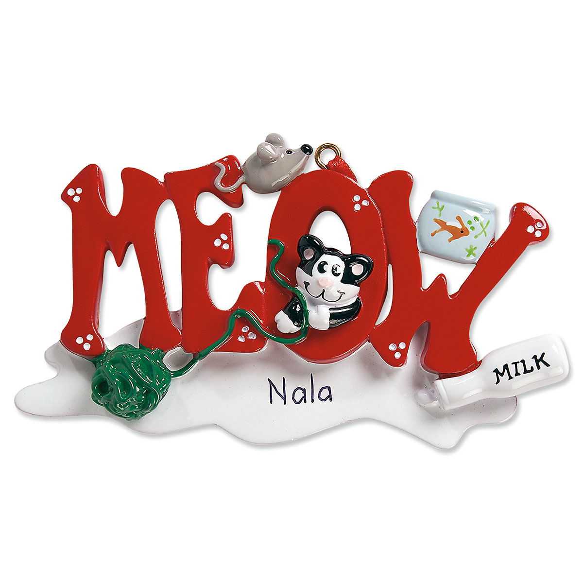 Meow Personalized Christmas Ornament 818897 Current Catalog