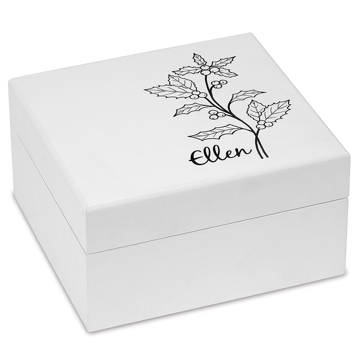 Birth Flower Wood Personalized Jewelry Box 819263c Current Catalog