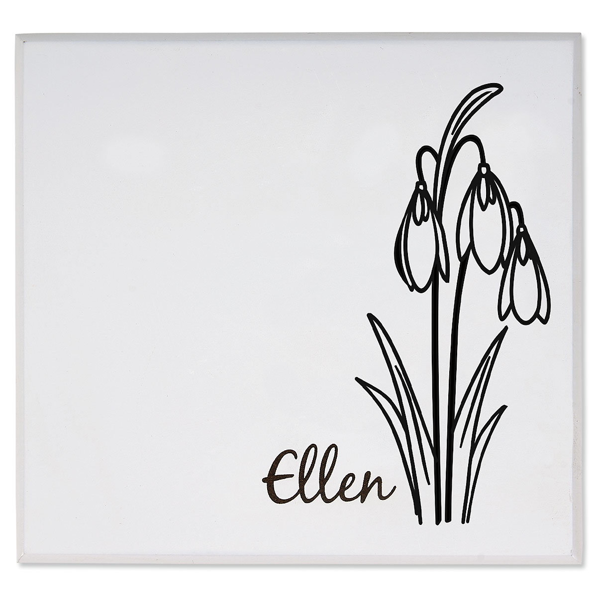 January Birth Flower Personalized Wood Jewelry Box 819263A Current