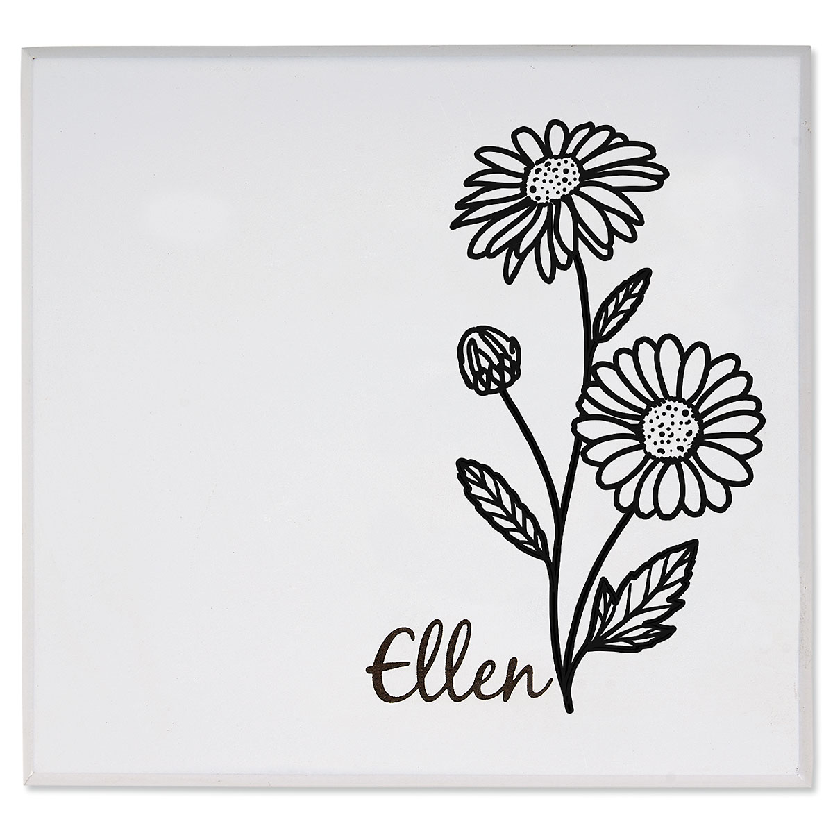 April Birth Flower Personalized Wood Jewelry Box 819263D Current Catalog