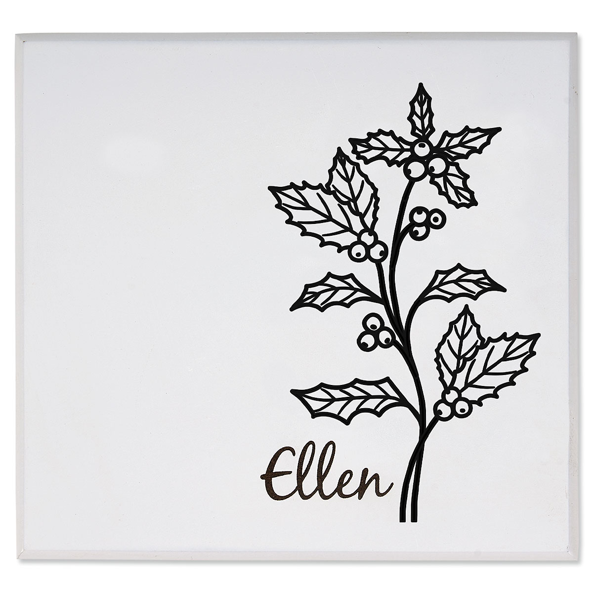 December Birth Flower Personalized Wood Jewelry Box 819263L Current