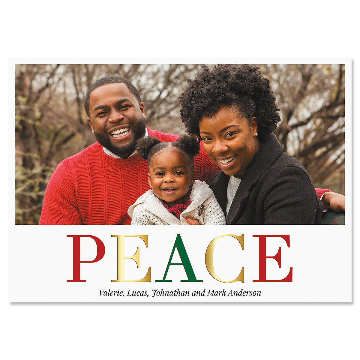 Peace Photo Christmas Cards - 10
