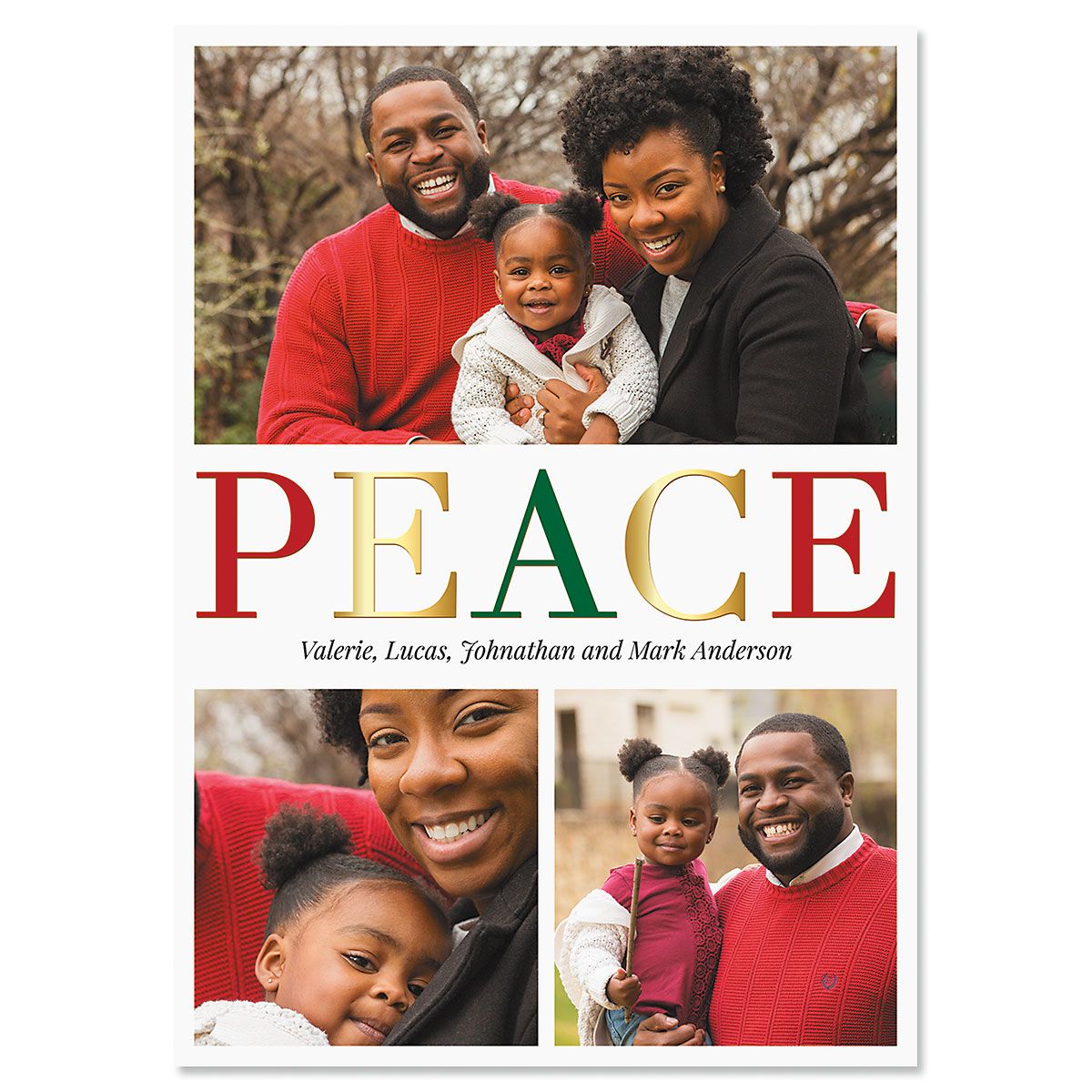 Peace Photo Christmas Cards - 10
