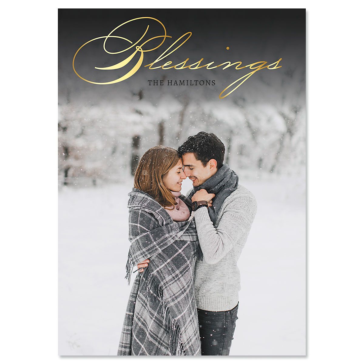 Blessings Photo Christmas Cards - 40