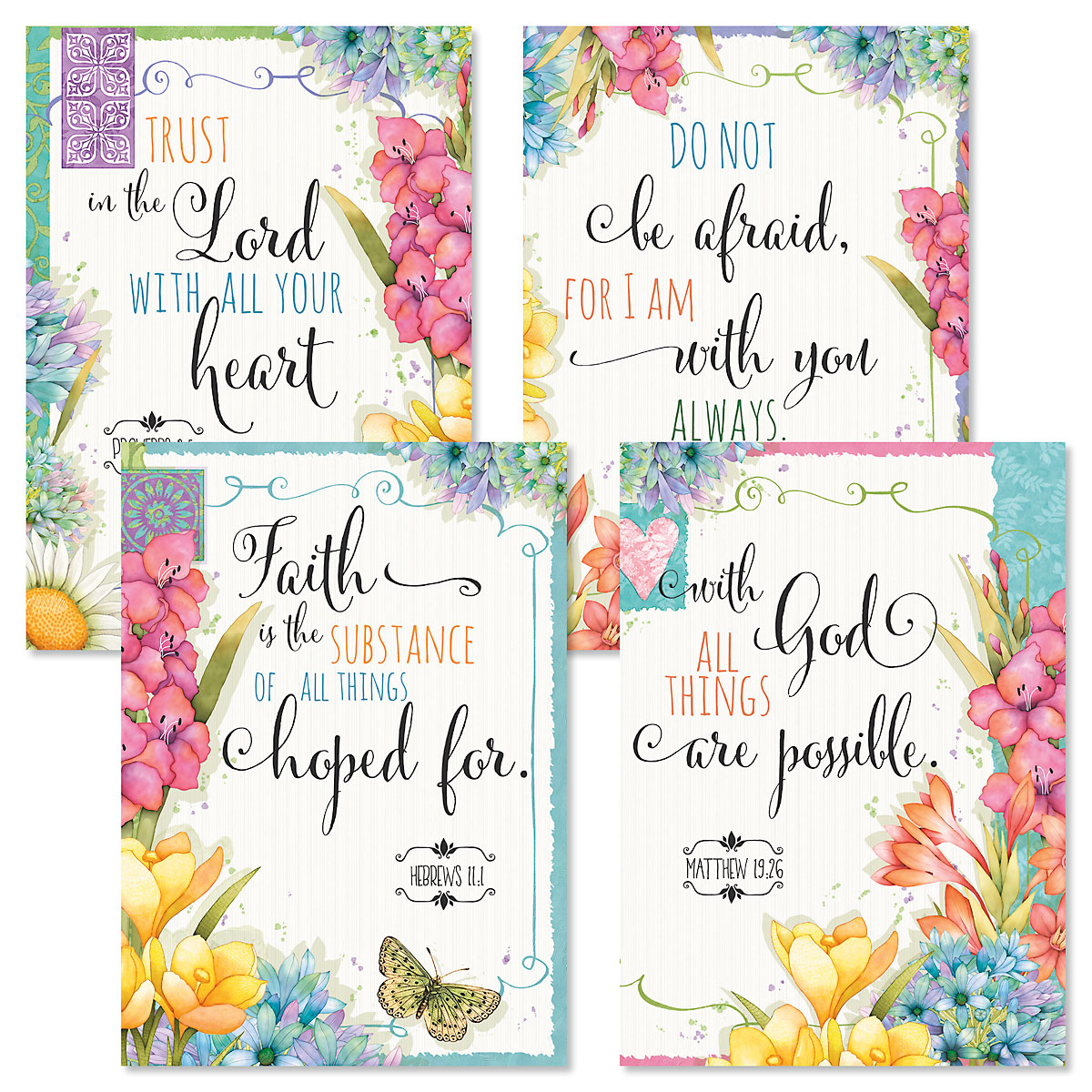 Summer Garden Faith Get Well Cards and Seals | Current Catalog