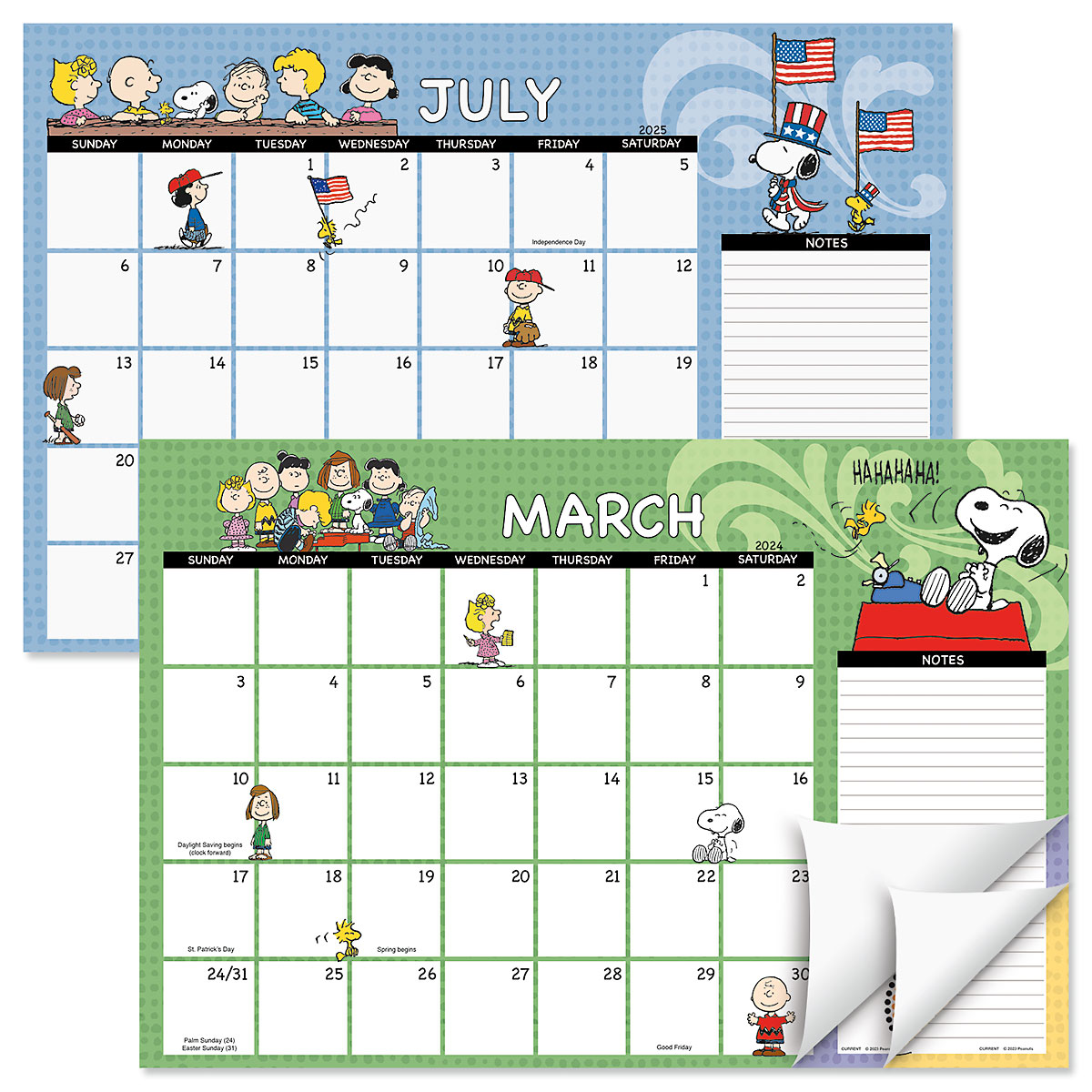 20242025 PEANUTS® Calendar Pad Current Catalog