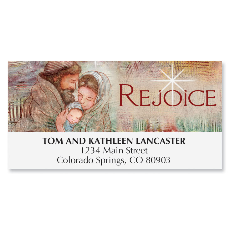 Blessed Family Deluxe Address Labels Current Catalog