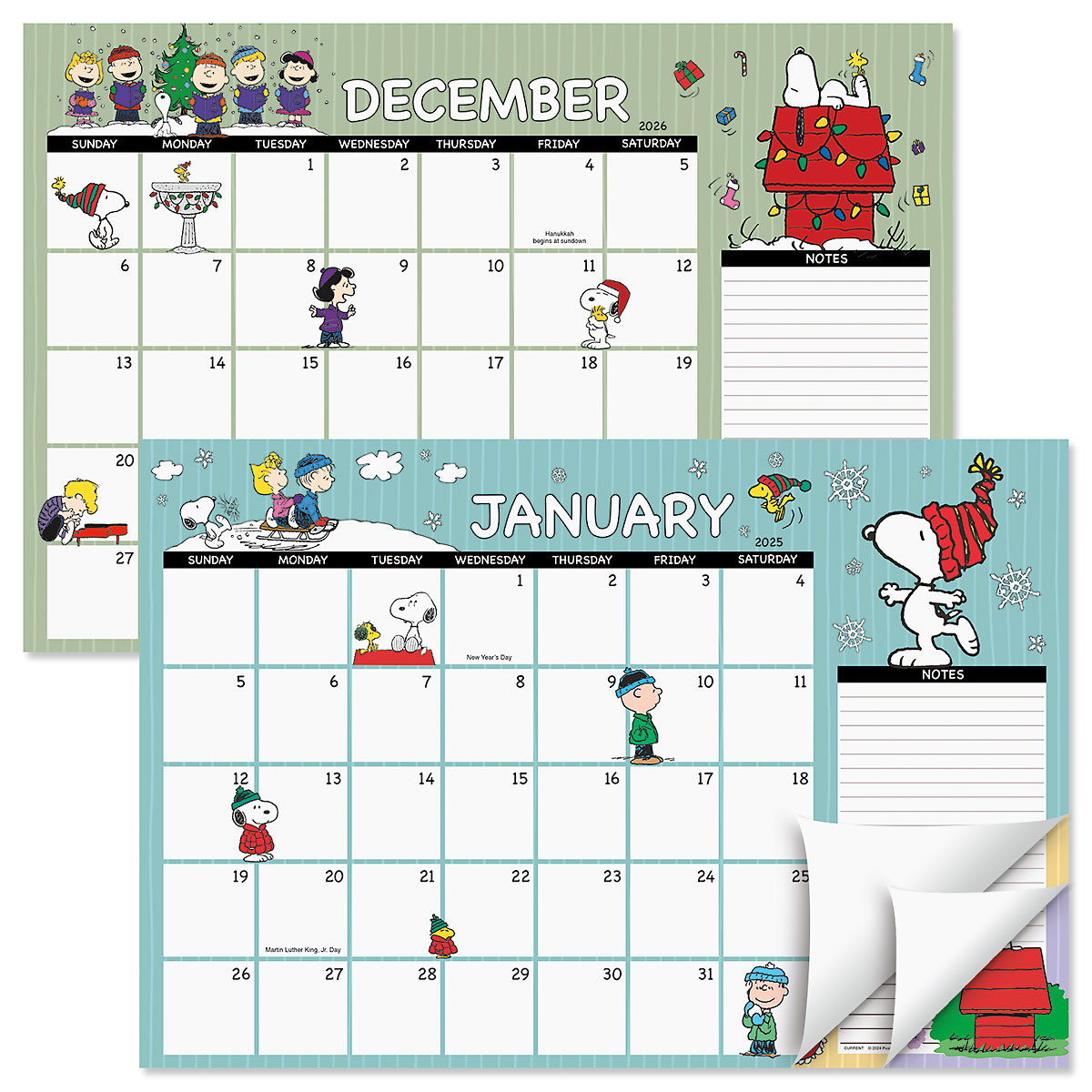 2025–2026 PEANUTS® Calendar Pad | Current Catalog