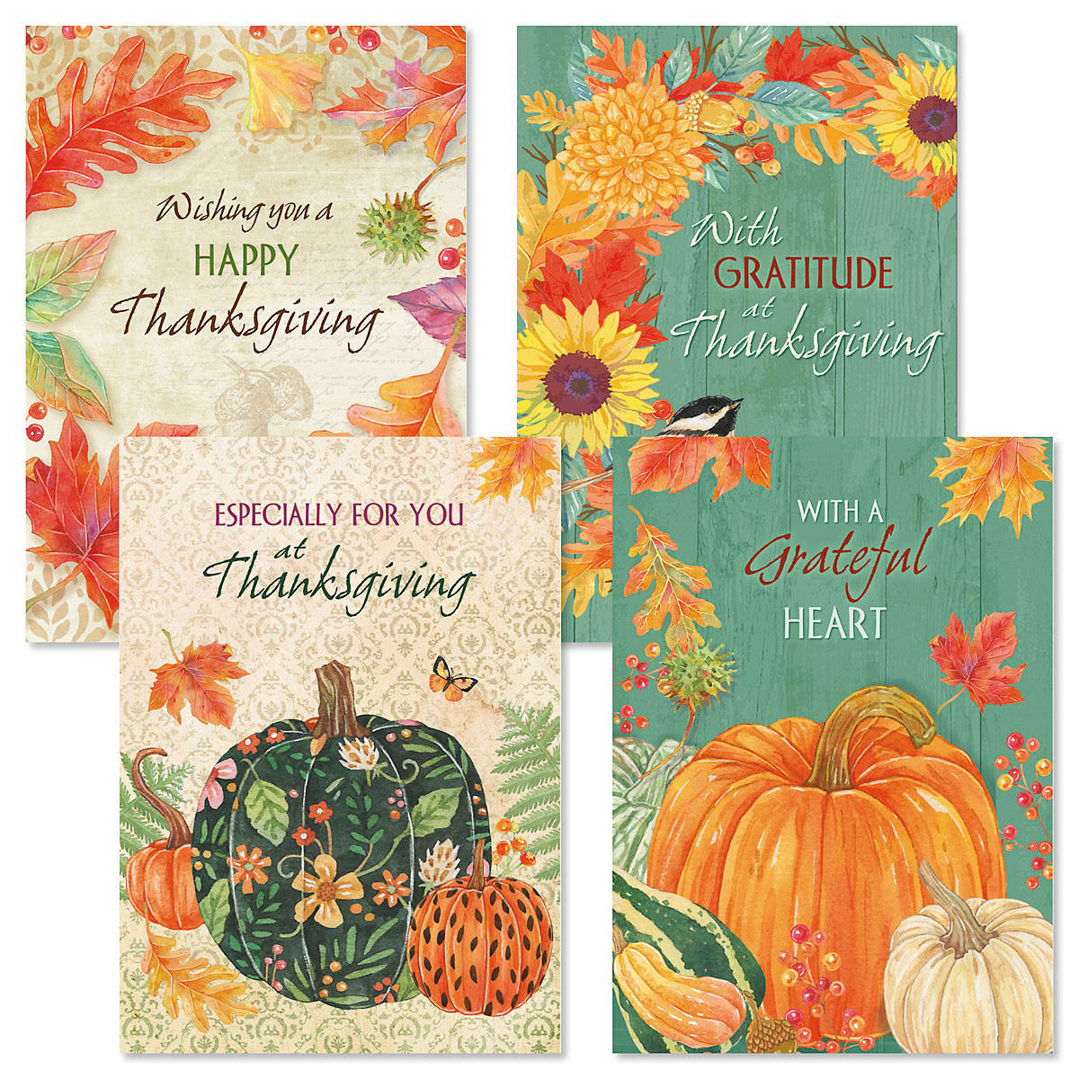 Thanksgiving Colors Thanksgiving Cards | Current Catalog