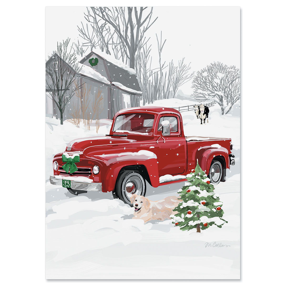 Trucker christmas cards