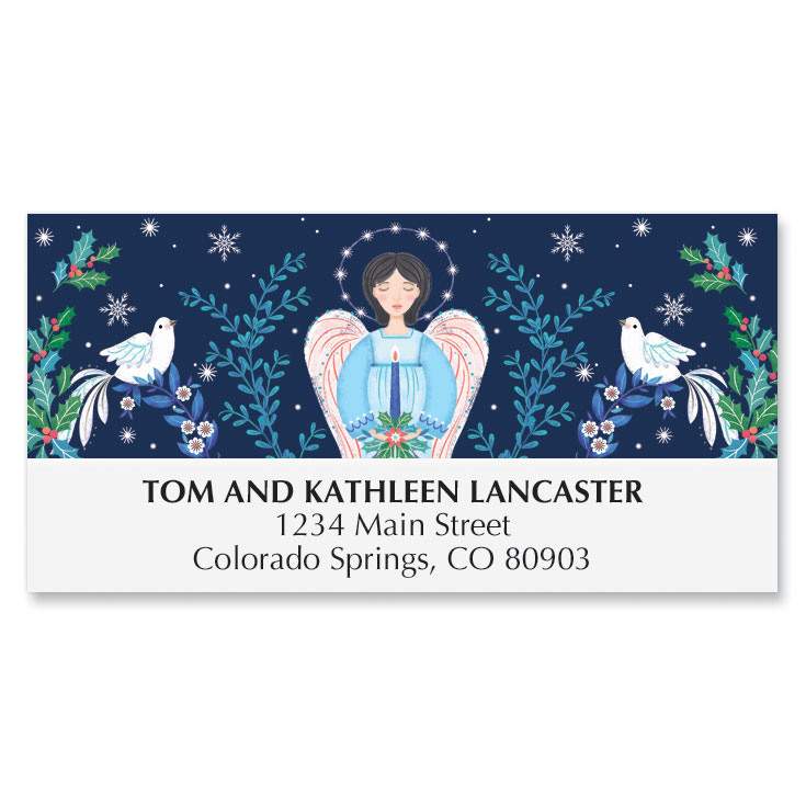 Angelic Labels Angelic Blessings Deluxe Address Labels | Current Catalog