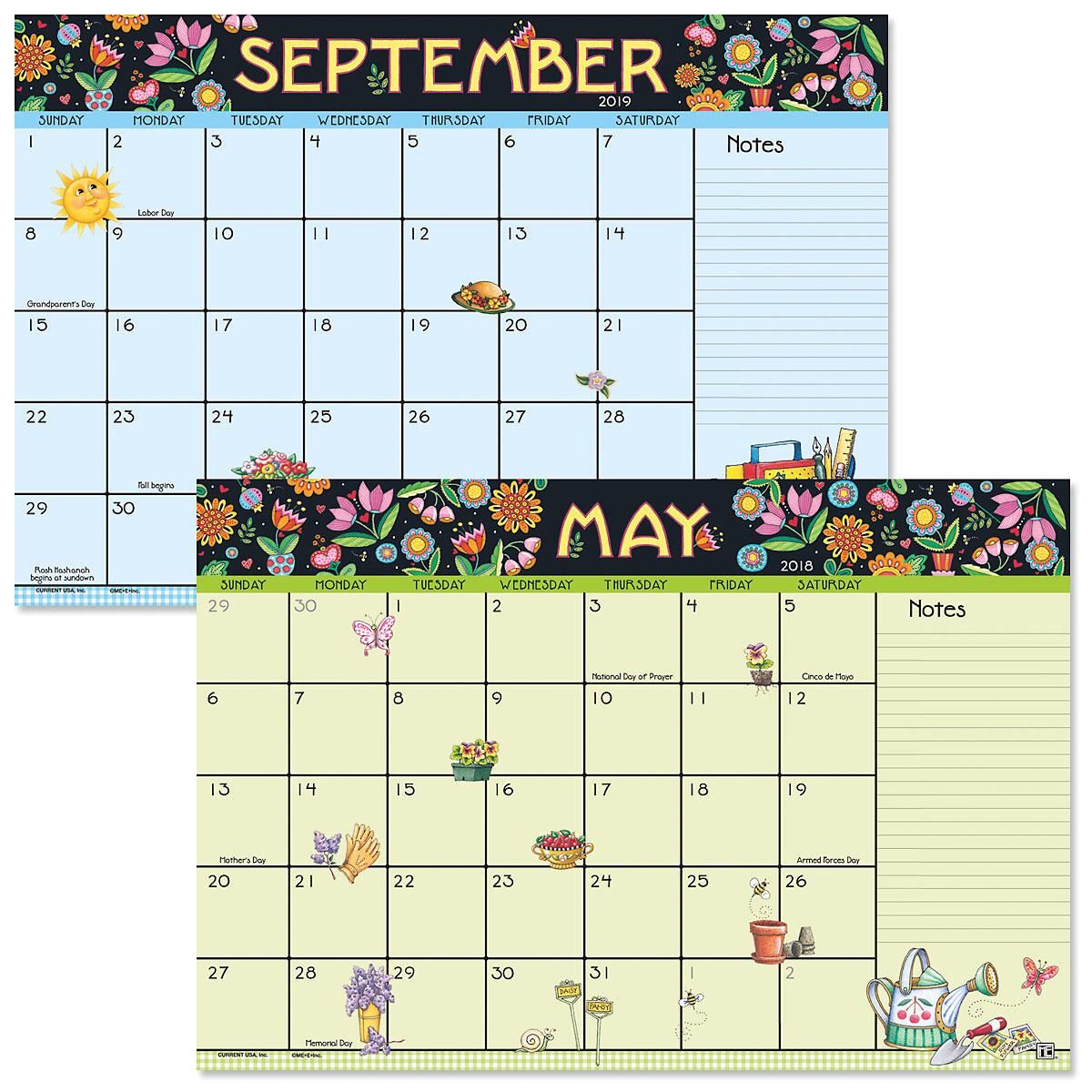 Mary Engelbreit 2018-2019 Calendar Pad  Current Catalog