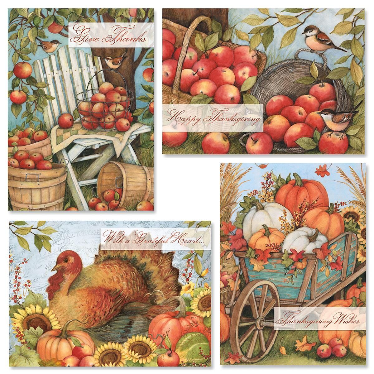Bountiful Thanksgiving Cards - Holiday Cards - Greeting Cards & Stationery | Current Catalog