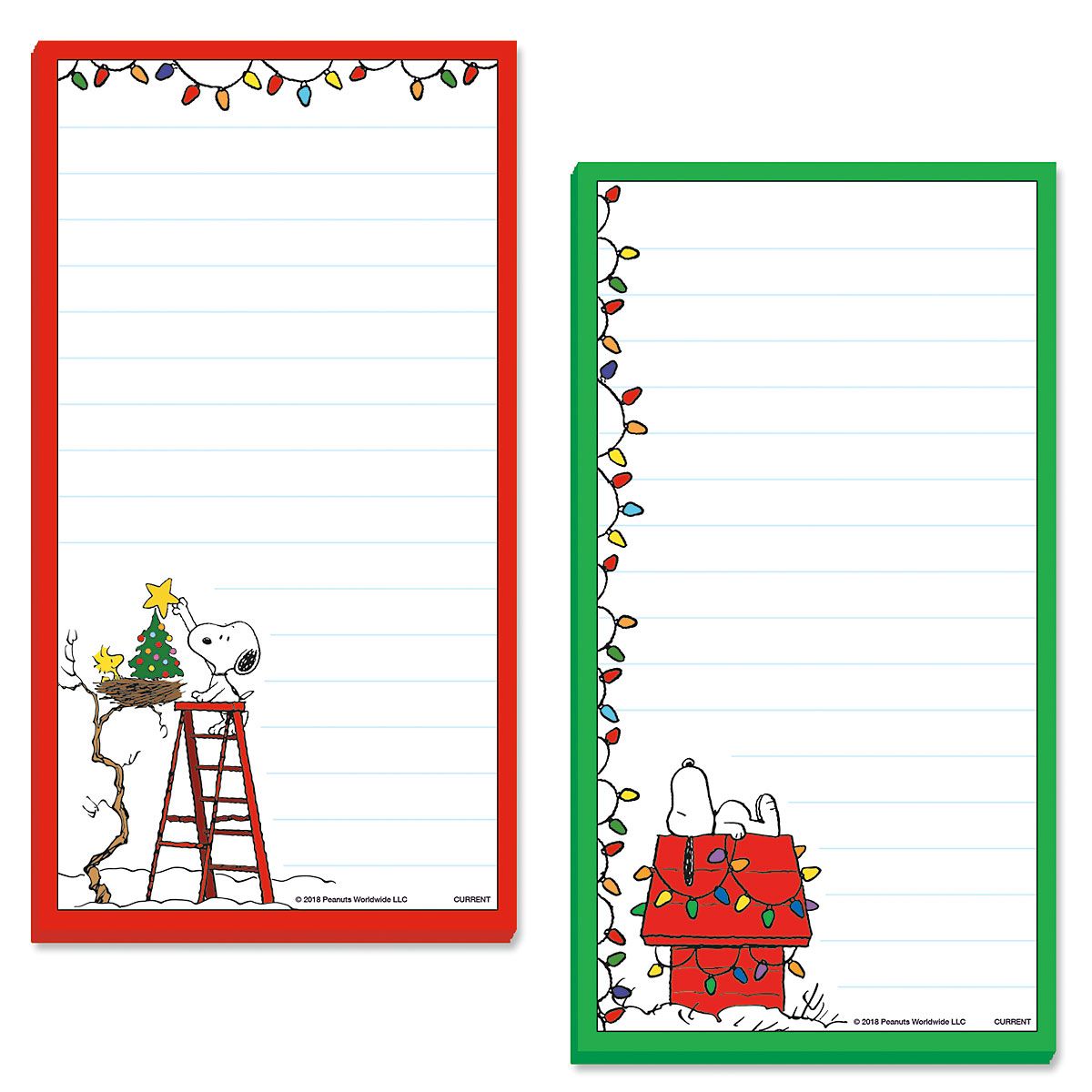 peanuts Snoopy™ Christmas Memo Pads | Current Catalog